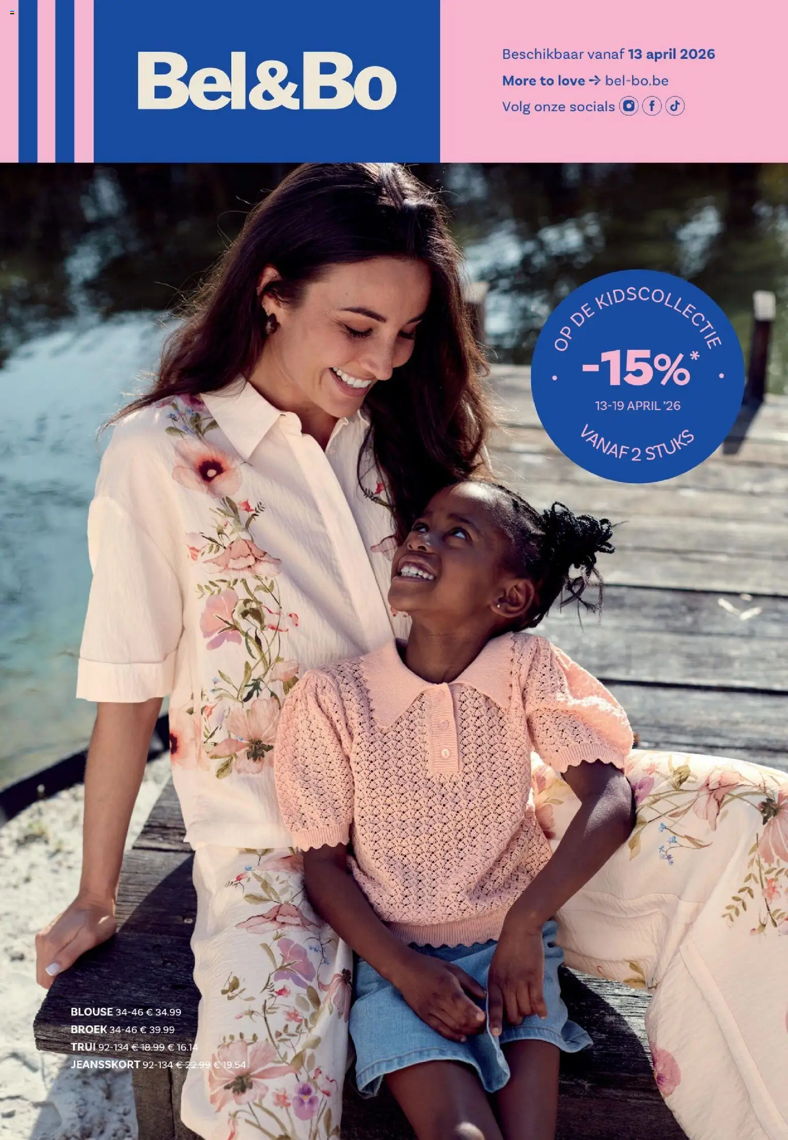 Voorbeeld van Bel&Bo Folder van winkel Bel&Bo geldig vanaf 13/04/2026