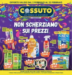 Anteprima dell'opuscolo Attuale volantino dal negozio Cossuto valido da 02/02/2026