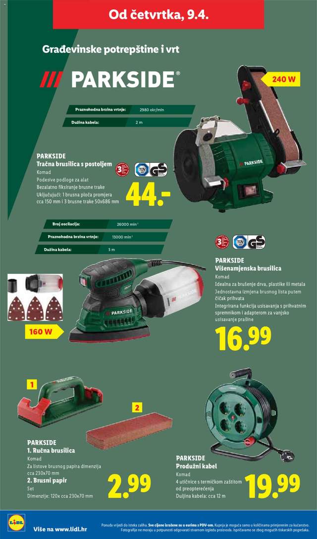 Novi Lidl katalog od 07.04.