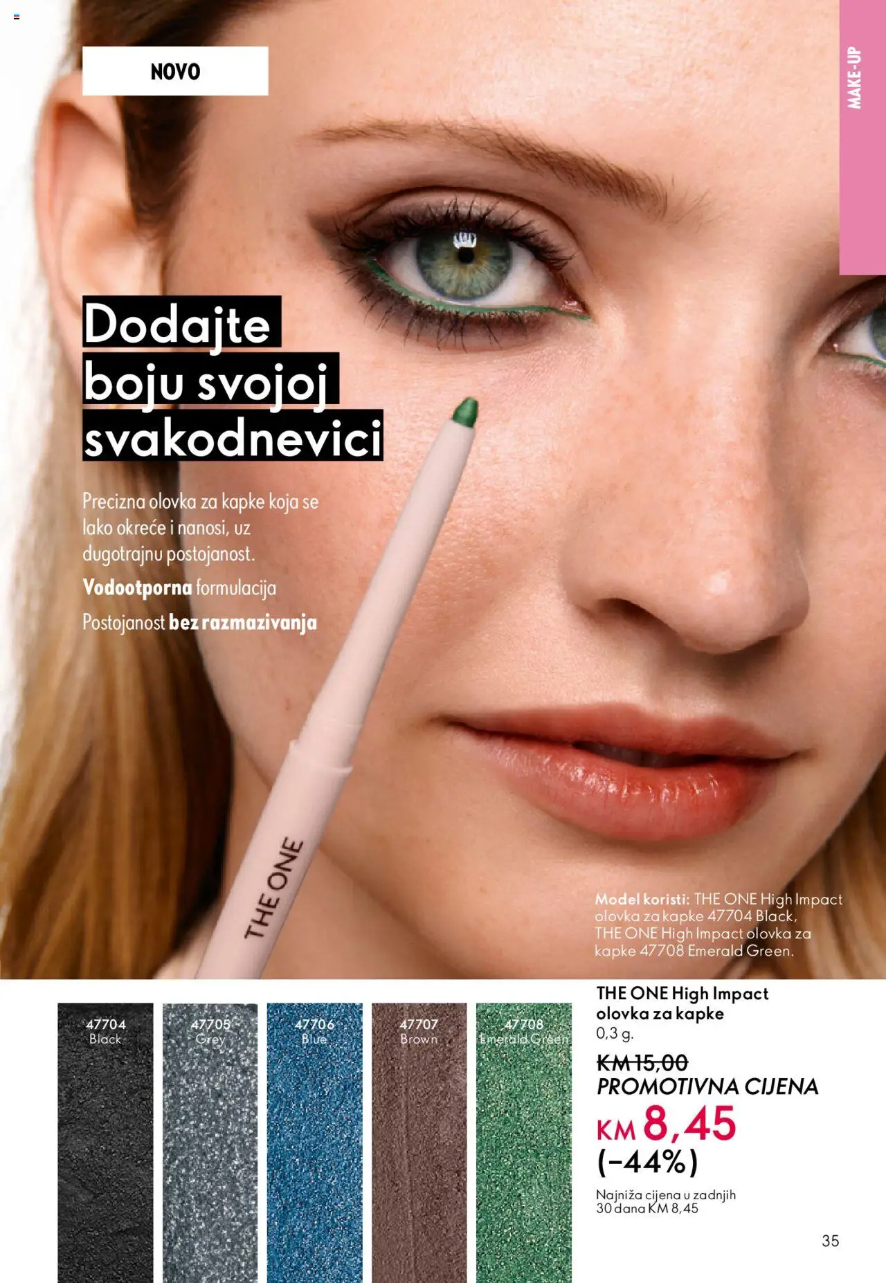 Pregled letka Katalog trgovine Oriflame vrijedi od 2025.10.08