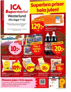 Förhandsgranska reklamblad Enköping från butik ICA Supermarket gäller från 15/12/2025