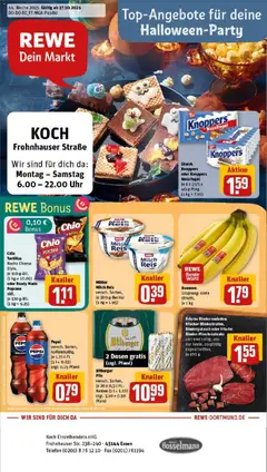 Vorschau von dem Prospekt des Geschäftes Rewe, gültig ab dem 26.10.2025