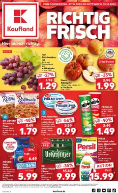 Vorschau von dem Prospekt des Geschäftes Kaufland, gültig ab dem 09.10.2025