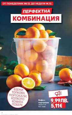 Преглед на Седмична брошура 50 от магазин Кауфланд - Офертата е валидна от 08.12.2025 | Cтраница: 4