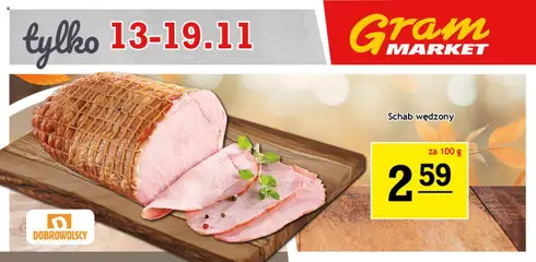 Pogląd gazetki "Billboard" ze sklepu Gram Market ważnej od 13.11.2025