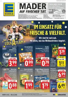 Vorschau von dem Prospekt des Geschäftes Edeka, gültig ab dem 01.12.2025