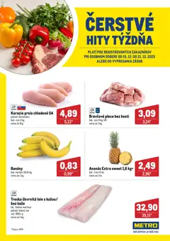 Náhľad Metro letáku platného od 15.12.2025