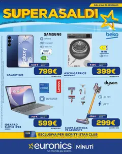 Anteprima dell'opuscolo Volantino Perugia dal negozio Euronics valido da 02/01/2026