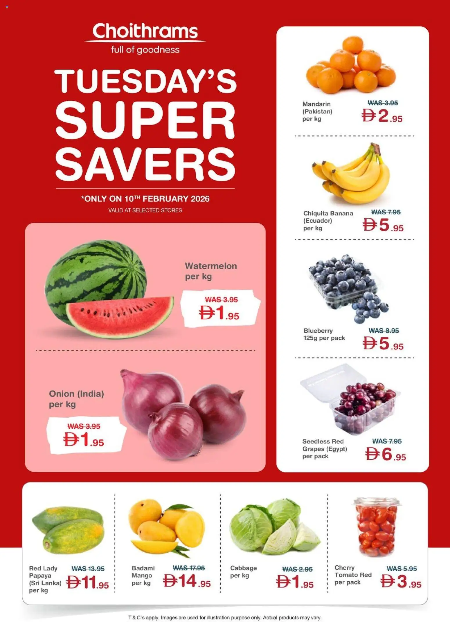 Preview of the catalogue Offers of store Choithrams valid from 10 Feb, 2026