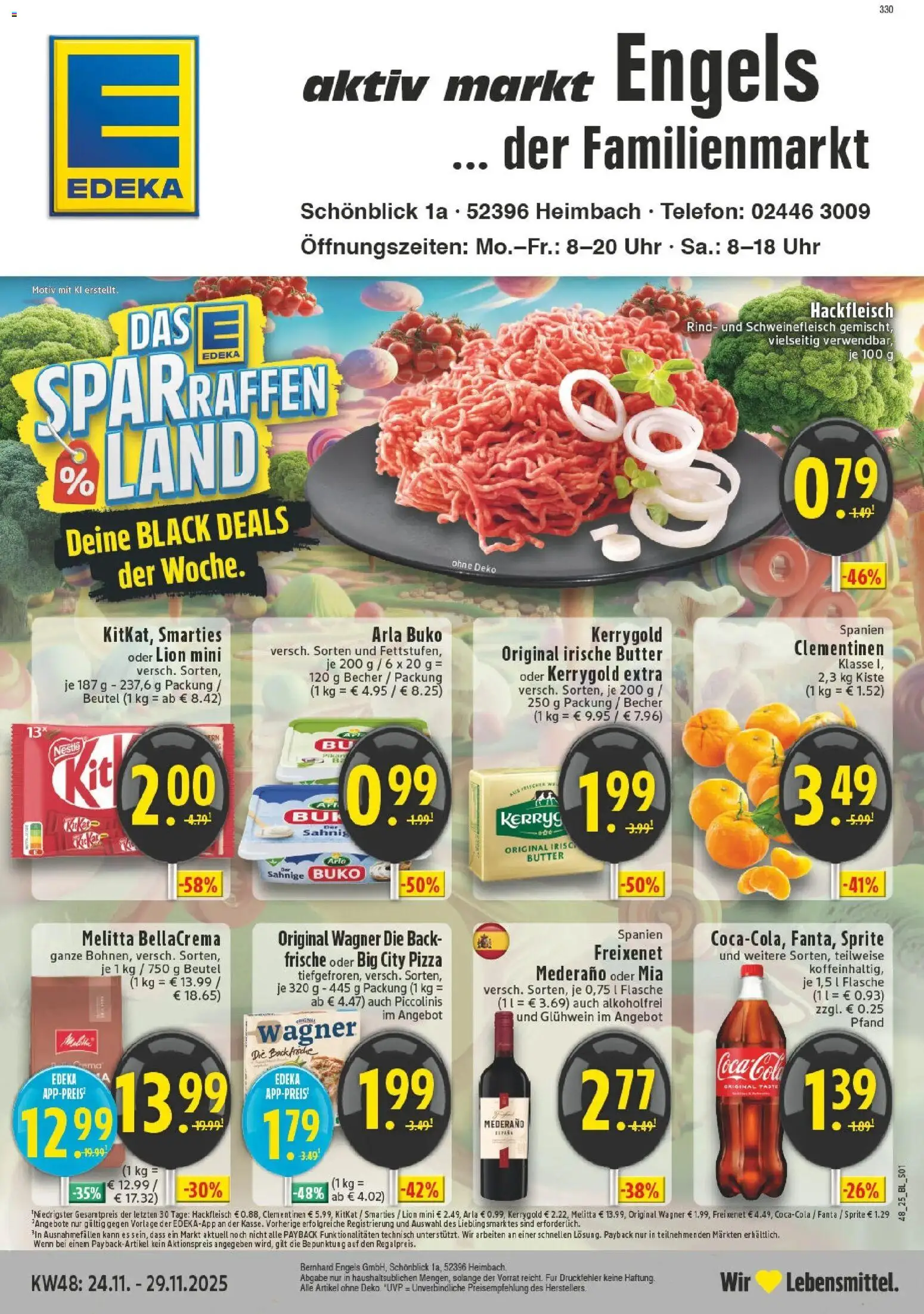 Vorschau von dem Prospekt des Geschäftes Edeka, gültig ab dem 23.11.2025