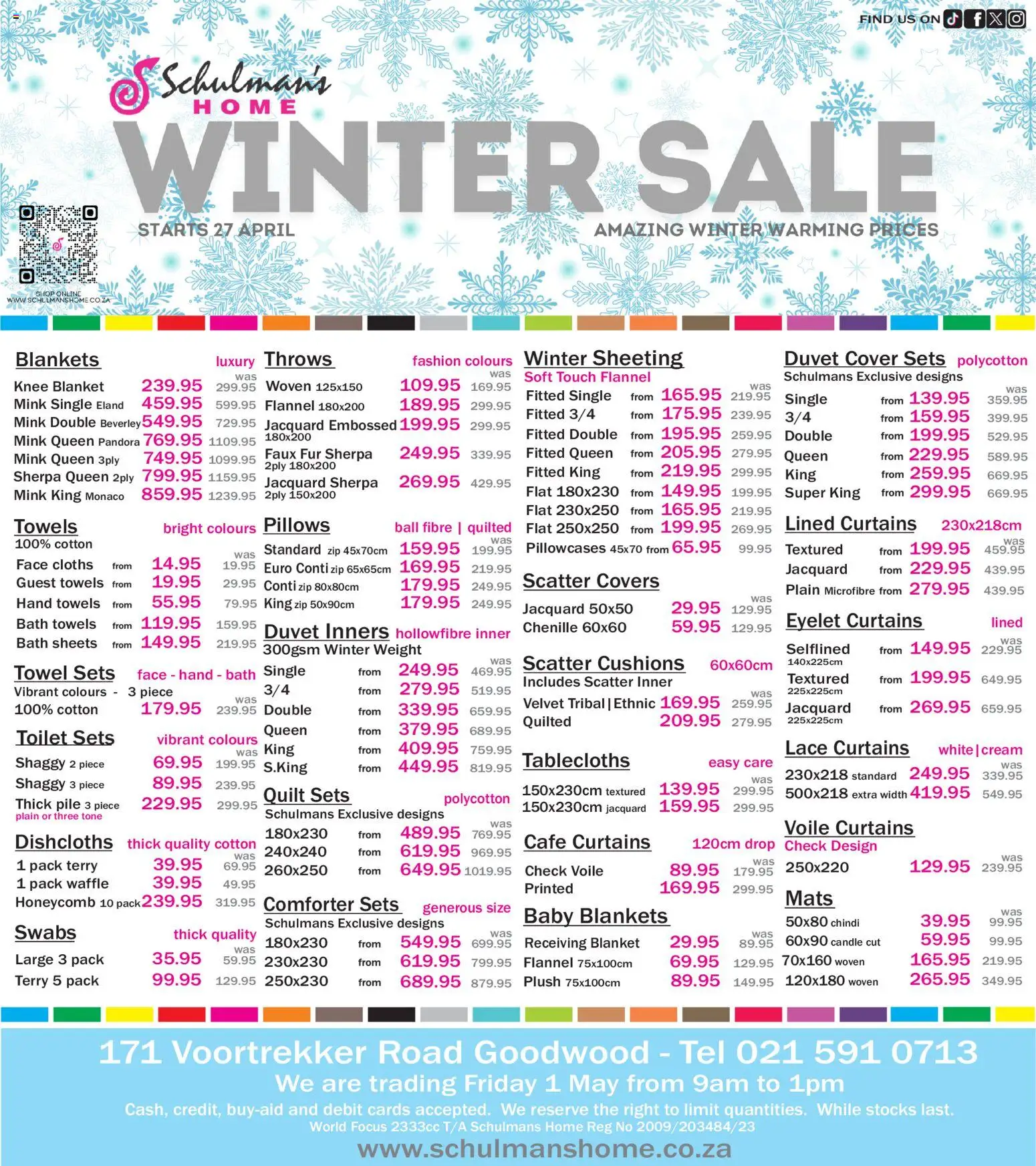 Preview of Schulman's Home flyer valid from 27/04/2026