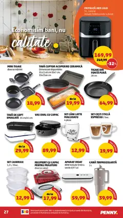 Previzualizarea de cataloage: PENNY Catalog nou valabil de la 26.11.2025 | Pagina: 27