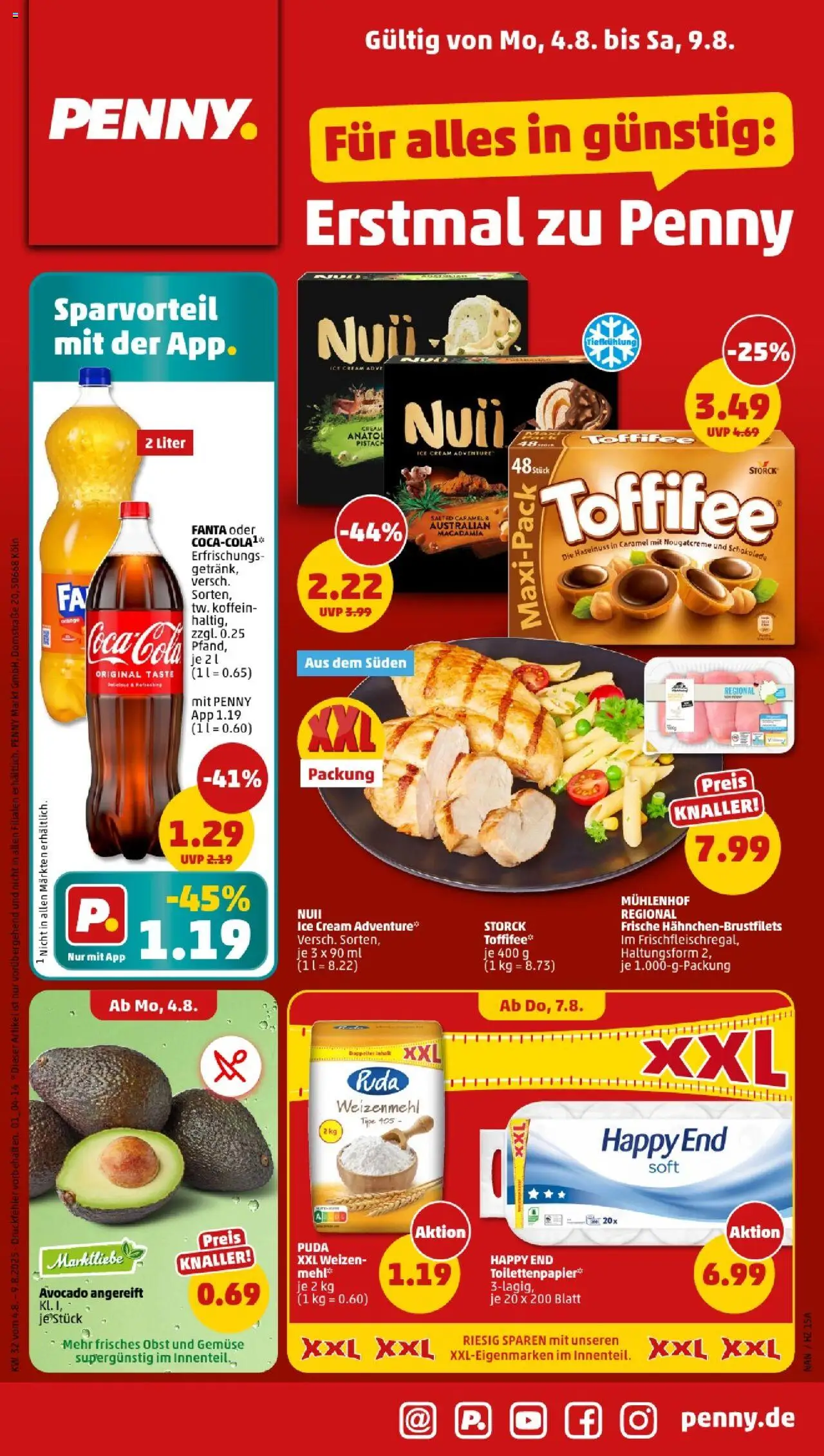 Penny Prospekt ab 04.08.2025 - Bayern