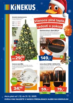 Náhľad Kinekus letáku platného od 01.12.2025