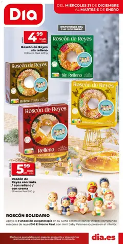 Vista previa del folleto de la tienda Dia válido desde el 31/12/2025 