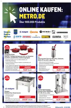 Vorschau von dem Prospekt des Geschäftes Metro, gültig ab dem 06.04.2026
