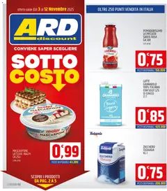 Anteprima dell'opuscolo Attuale volantino dal negozio ARD Discount valido da 03/11/2025