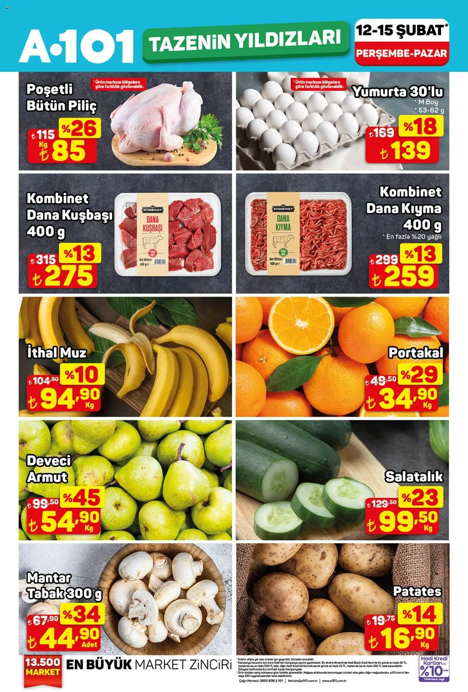 A101 Tazenin Yıldızları 12.02.2026 - Broşürünün önizlemesi