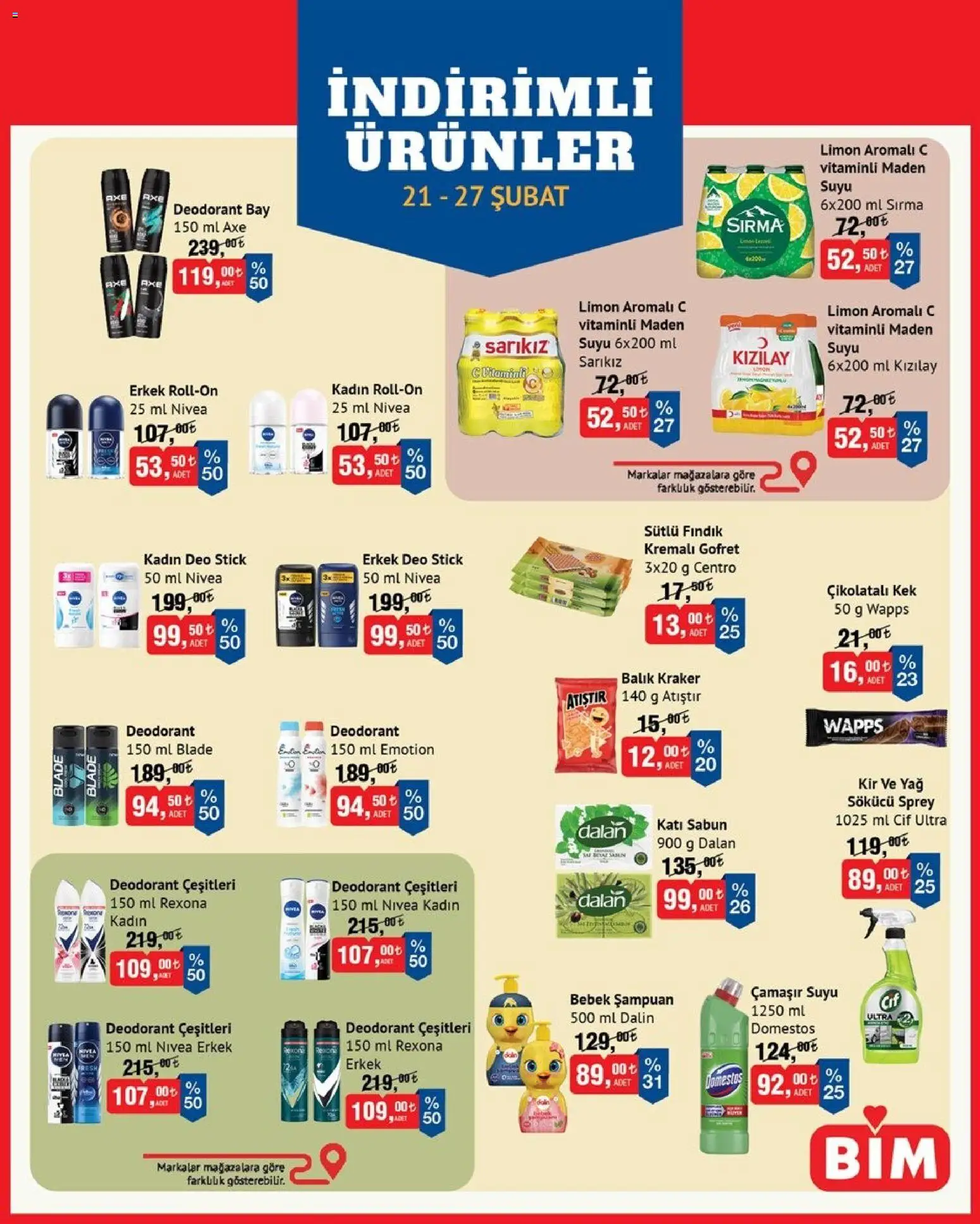 BİM İndirimli Ürünler 21.02.2026 - Broşürünün önizlemesi