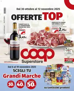 Anteprima dell'opuscolo Volantino Superstore - Tradate dal negozio COOP valido da 30/10/2025