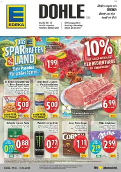 Vorschau von dem Prospekt des Geschäftes Edeka, gültig ab dem 26.10.2025