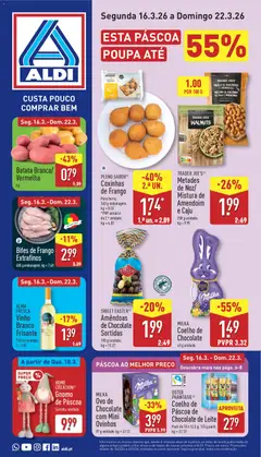 Pré-visualização do folheto da loja Aldi válida a partir de 16/03/2026