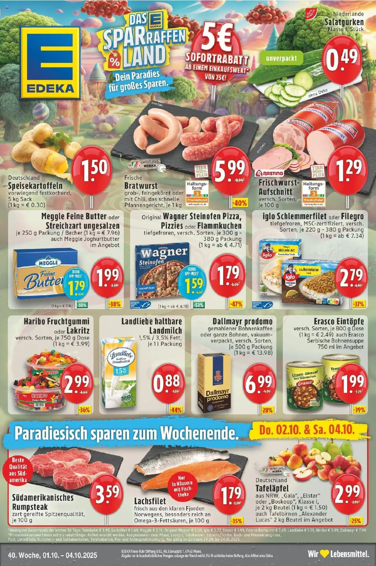 EDEKA Prospekt ab 30.09.2025 - Prospekt Neuss Online