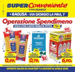 Anteprima dell'opuscolo SuperConveniente volantino Ragusa dal negozio SuperConveniente valido da 07/04/2026