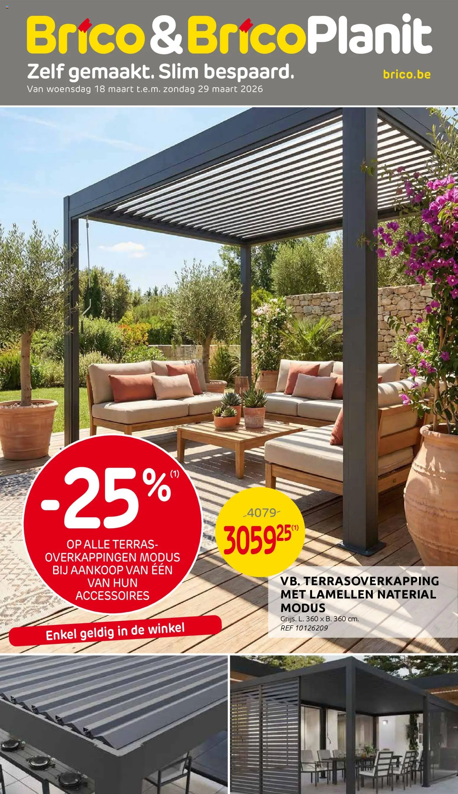 Voorbeeld van Brico Plan-it Folder van winkel Brico Plan-it geldig vanaf 18/03/2026