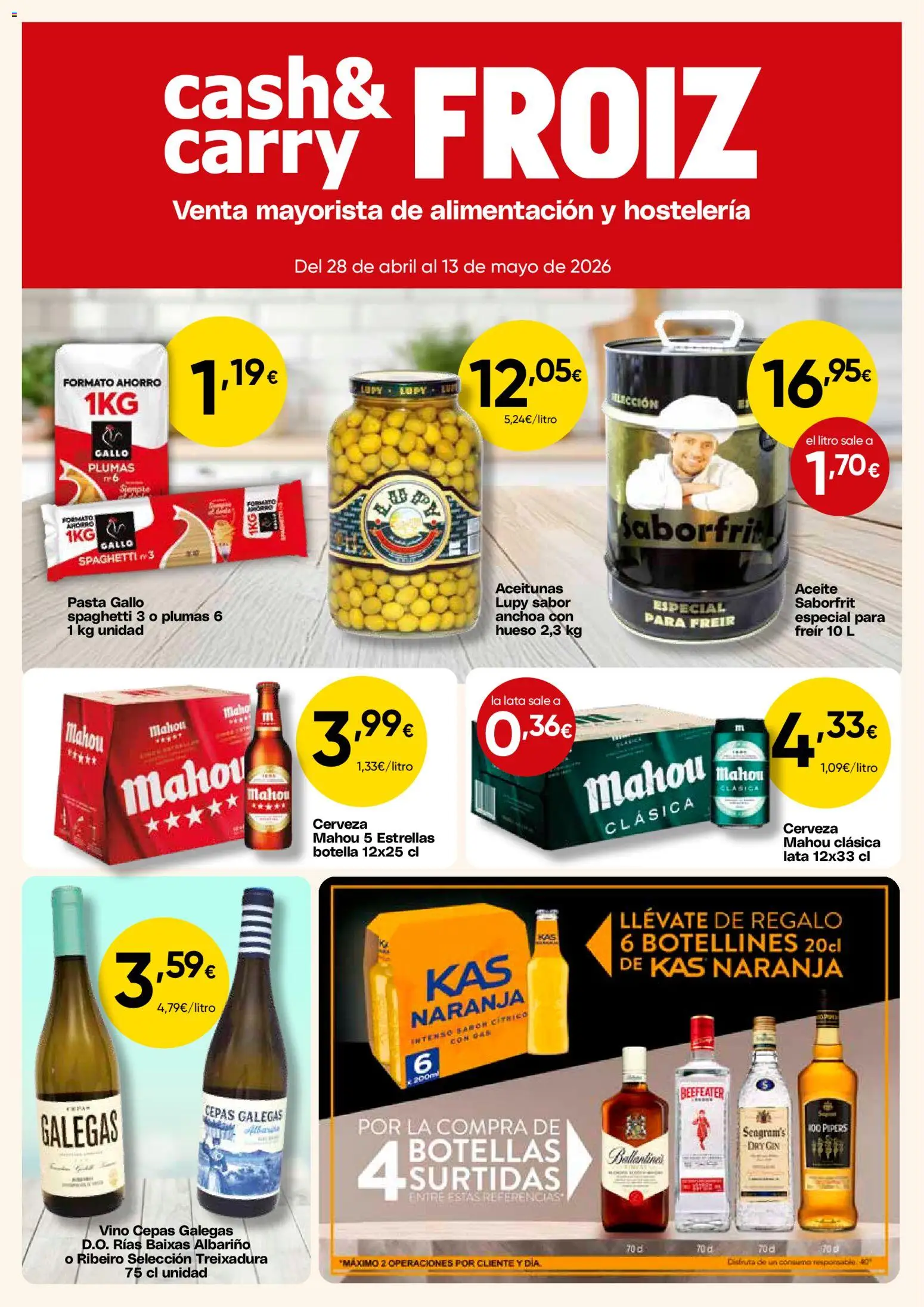 Vista previa del folleto de la tienda Froiz válido desde el 28/04/2026 