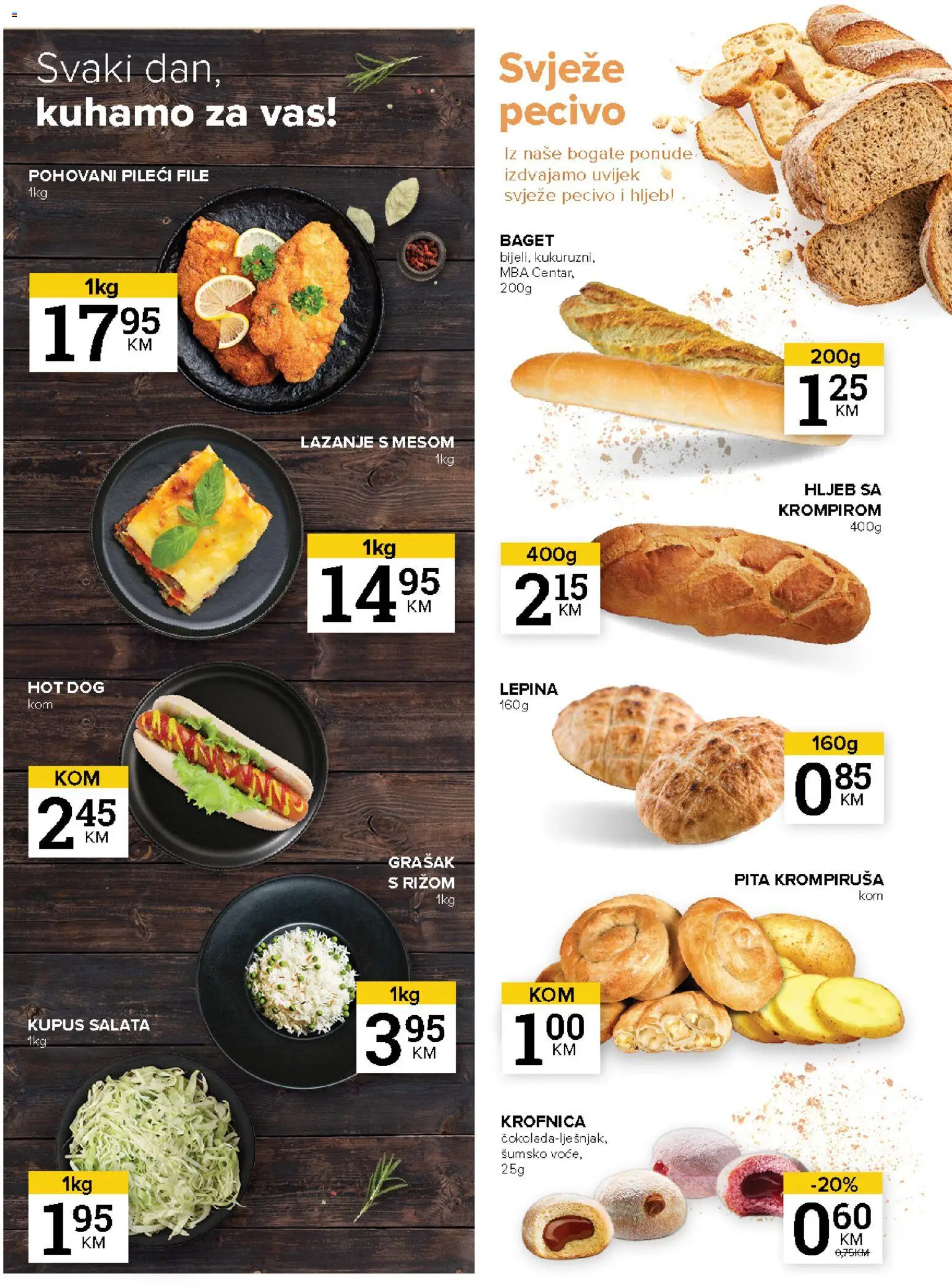 Pregled letka Katalog trgovine Mercator vrijedi od 2026.01.06