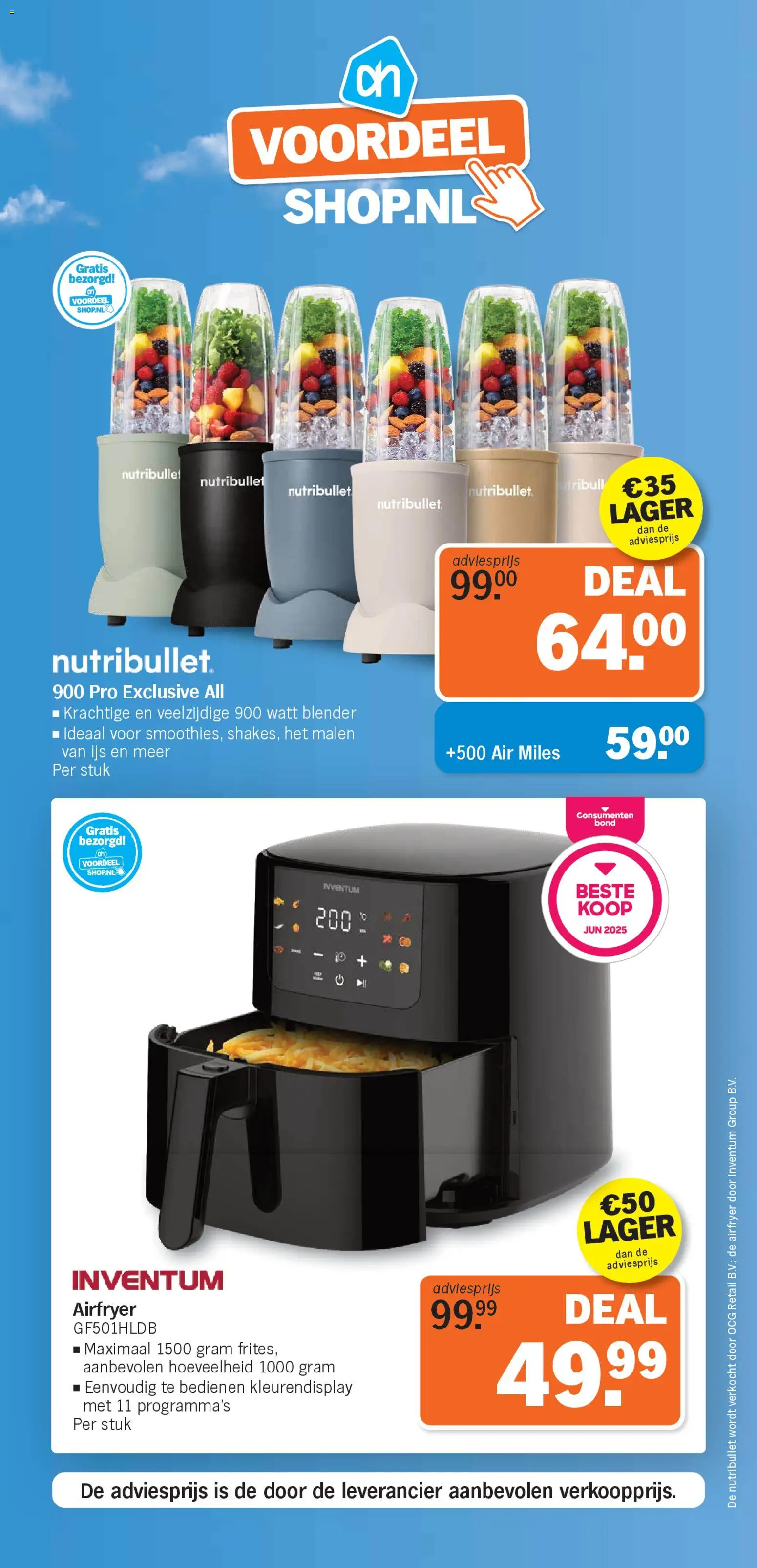 Voorbeeld van Voordeelshop folder week 4 van winkel Albert Heijn geldig vanaf 19-01-2026