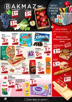 Pregled letka Super ponuda trgovine Bakmaz vrijedi od 04.09.2025