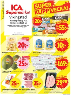 Förhandsgranska reklamblad Vikingstad från butik ICA Supermarket gäller från 02/02/2026
