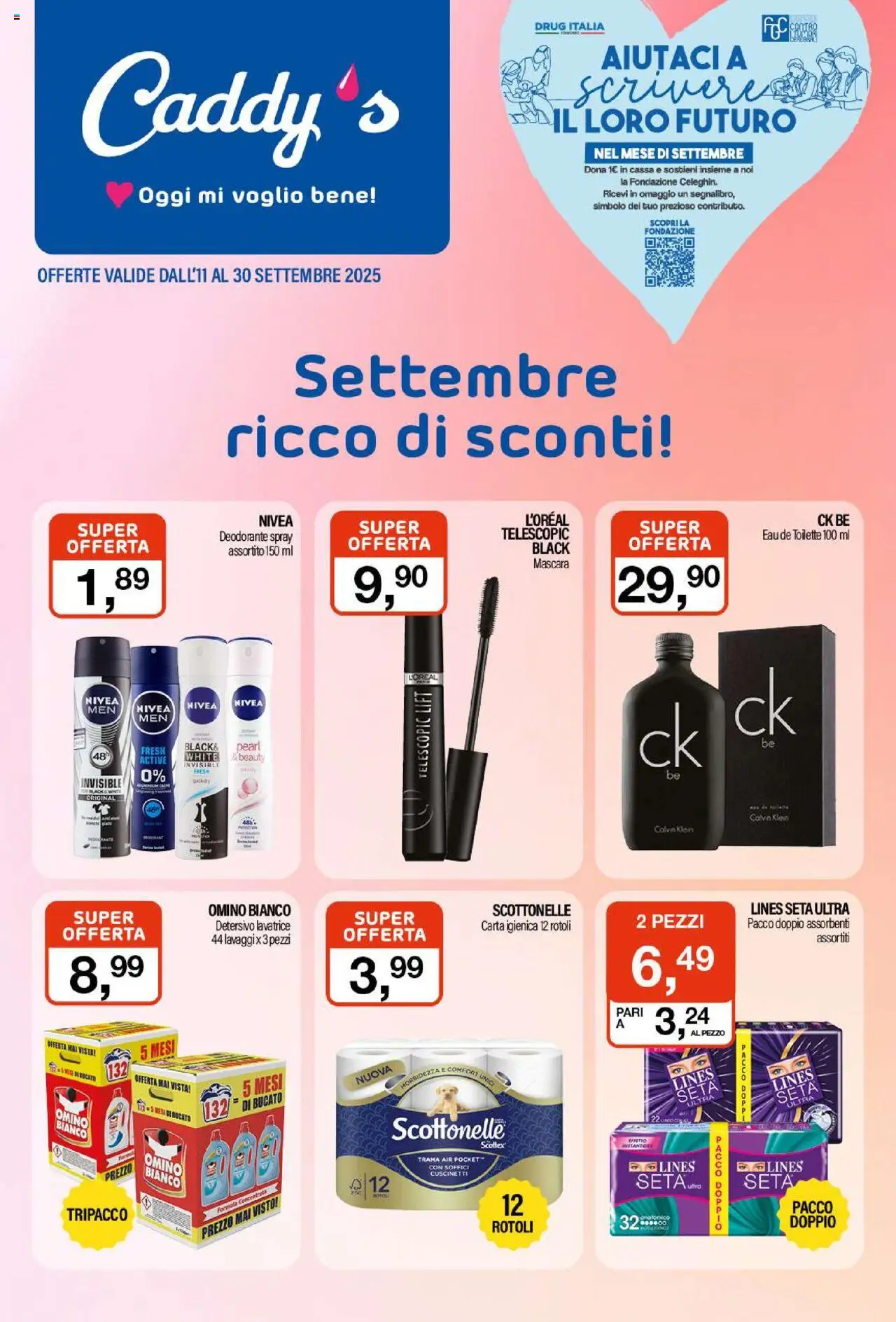 Volantino Caddy's valido da 11/09/2025 numero di pagina 1