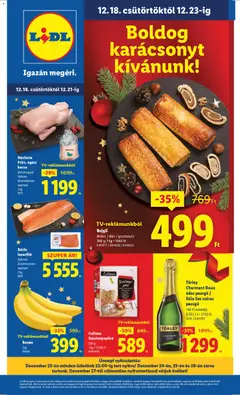 Lidl - Akciós újság Lidl megtekintése, amely érvényes 2025.12.18.-től