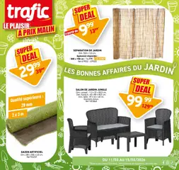 Prévisualisation de Trafic Publicité du magasin Trafic formulaire valide 11/03/2026