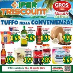 Anteprima dell'opuscolo Attuale volantino dal negozio Ipertriscount valido da 18/08/2025