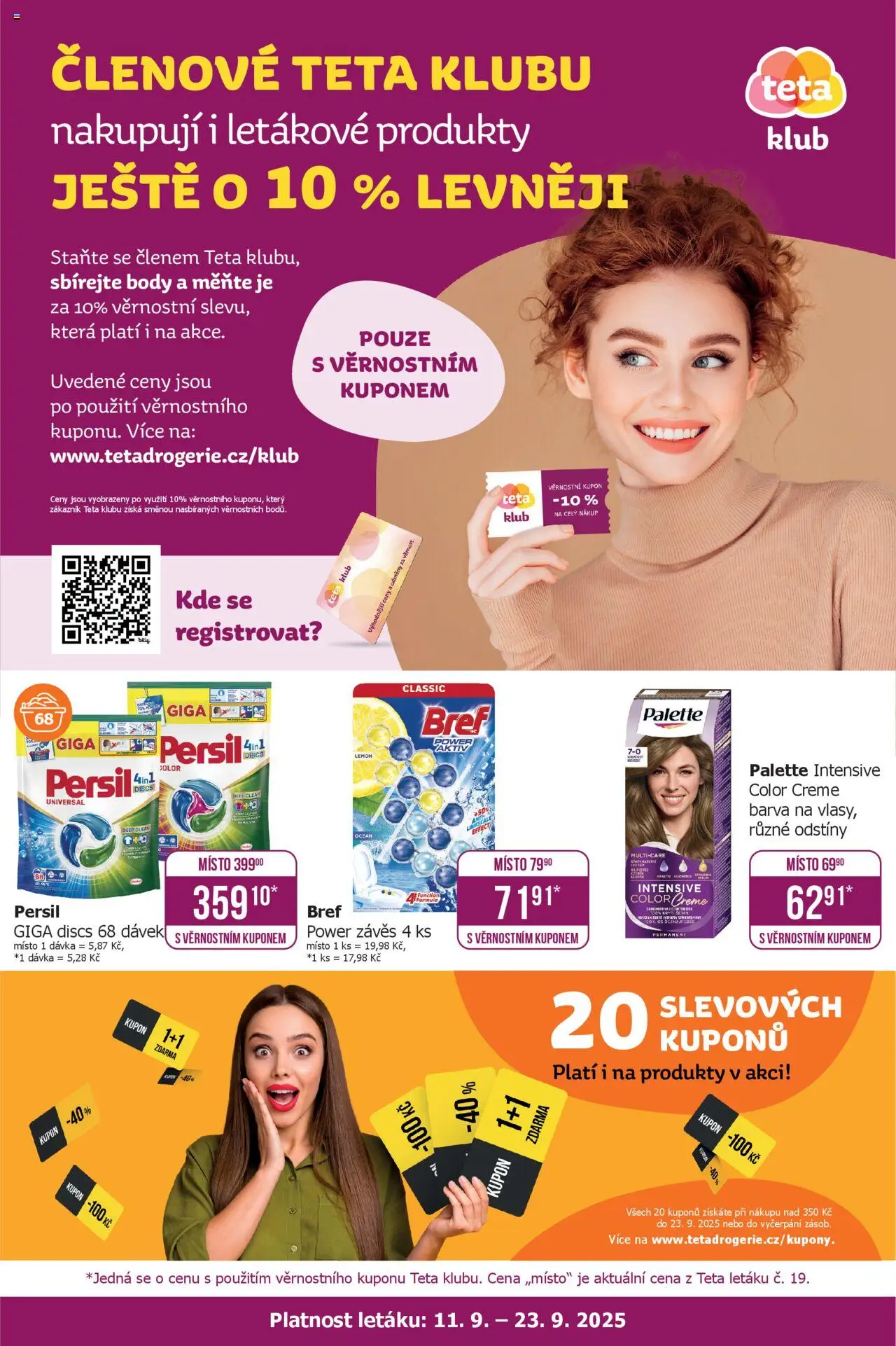  TETA Drogerie leták (11.09.2025) >> Leták na příští týden
