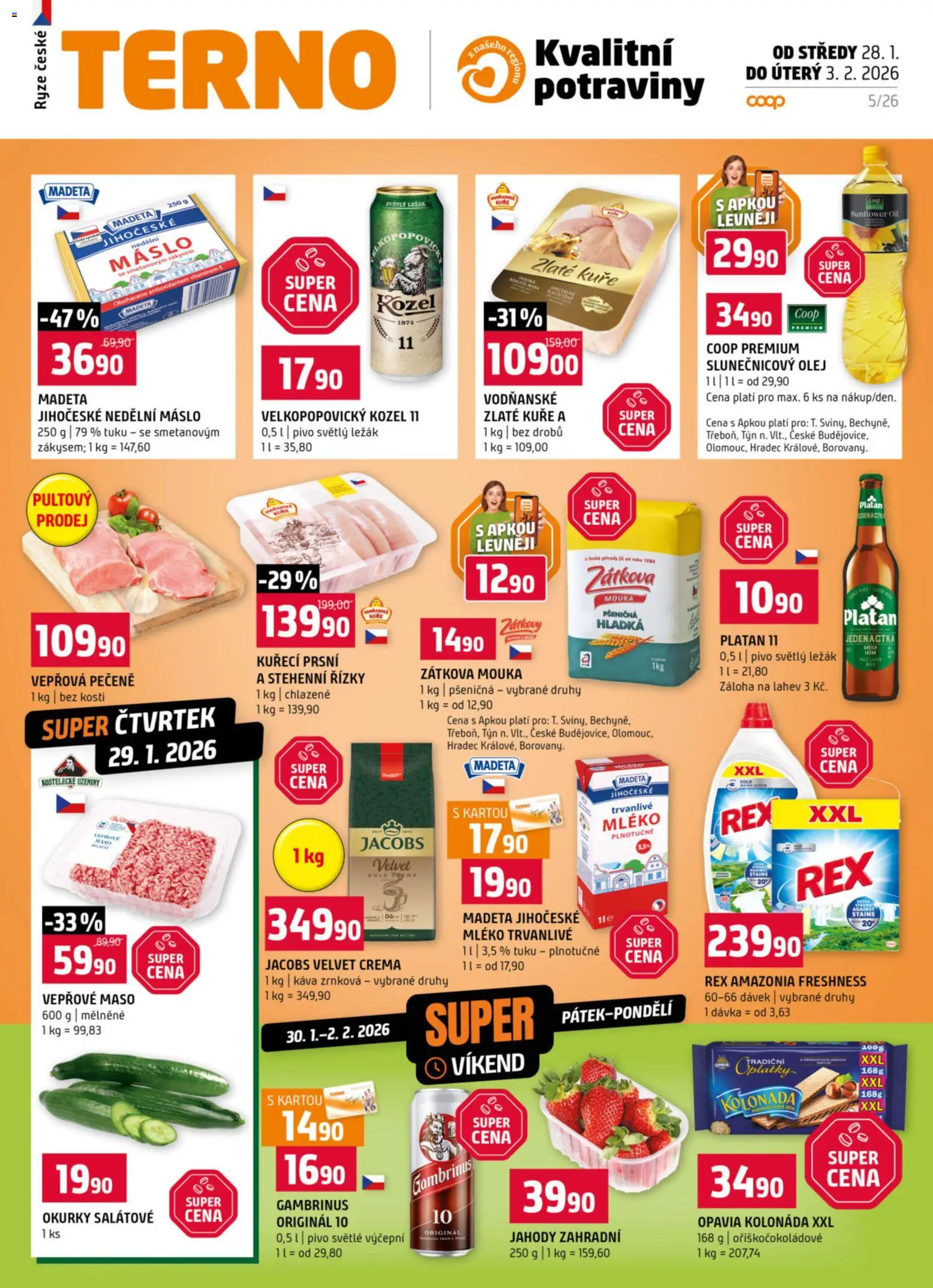 Náhled nabídky: Terno Leták - Olomouc platný od 28.01.2026