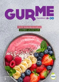 CarrefourSA CarrefourSA - Katalog Gurme 01.03.2026 - Broşürünün önizlemesi