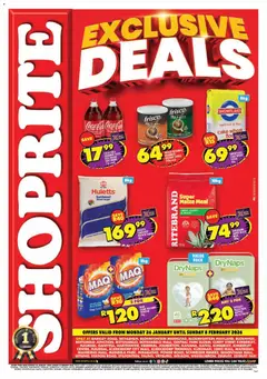 Preview of Shoprite flyer valid from 26/01/2026