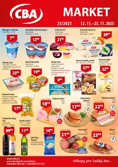 Náhled nabídky: CBA Leták - Market platný od 12.11.2025