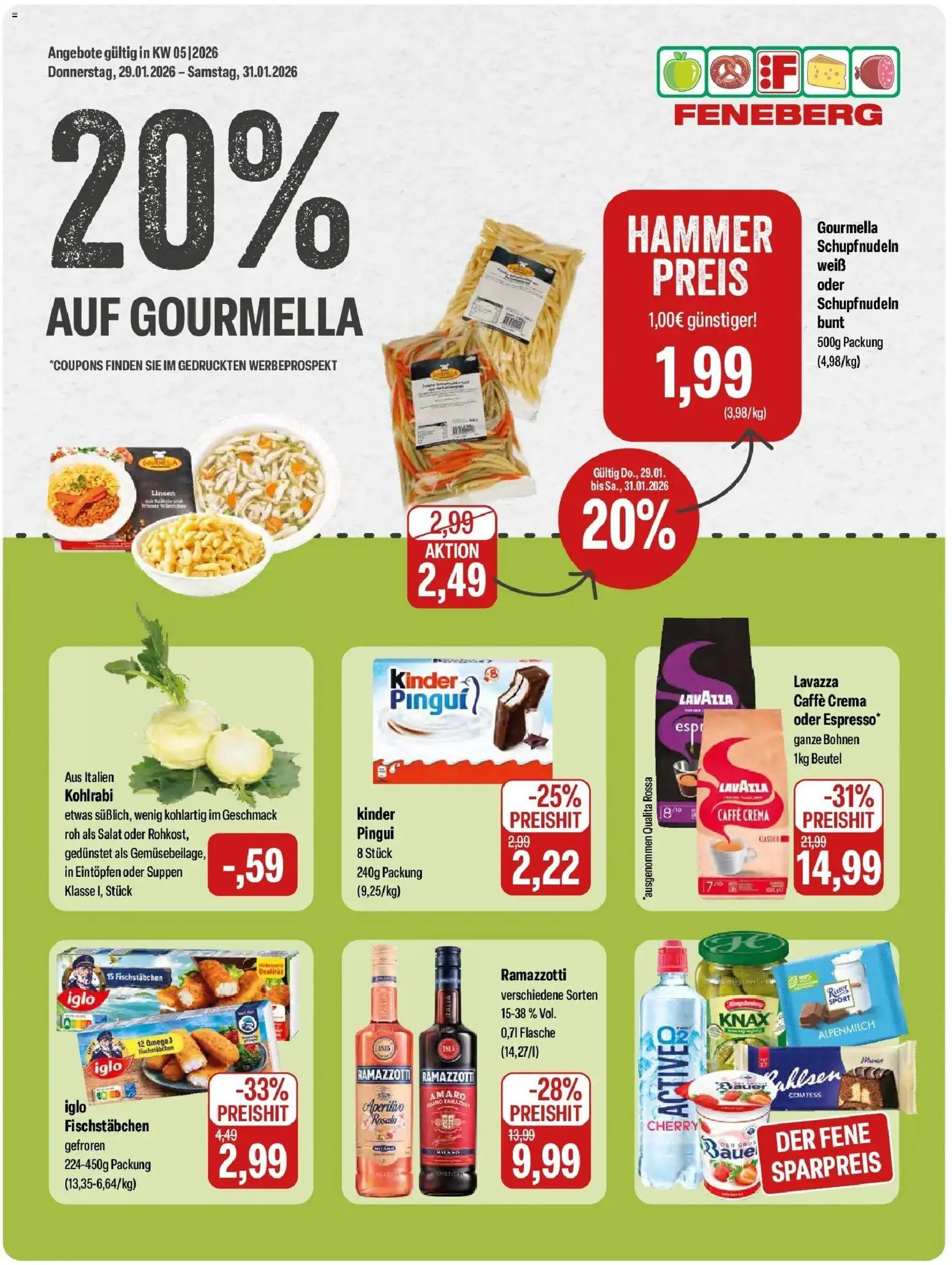 Vorschau von dem Prospekt des Geschäftes Feneberg, gültig ab dem 28.01.2026