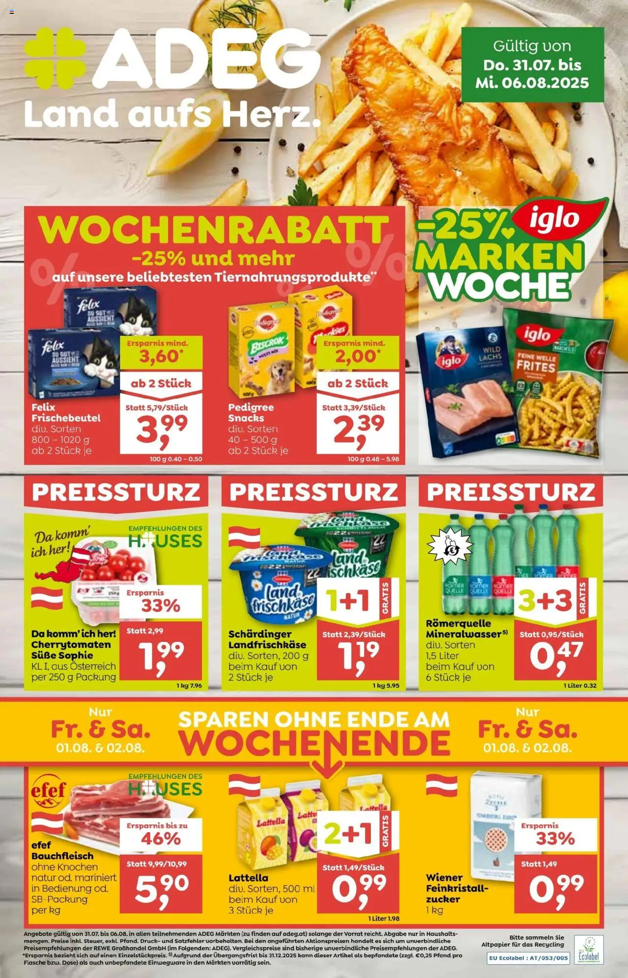  ADEG Flugblatt ab (31.07.2025 - 06.08.2025) - Seite 1