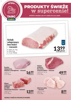 Pogląd gazetki "Produkty świeże w supercenie" ze sklepu Makro ważnej od 17.11.2025