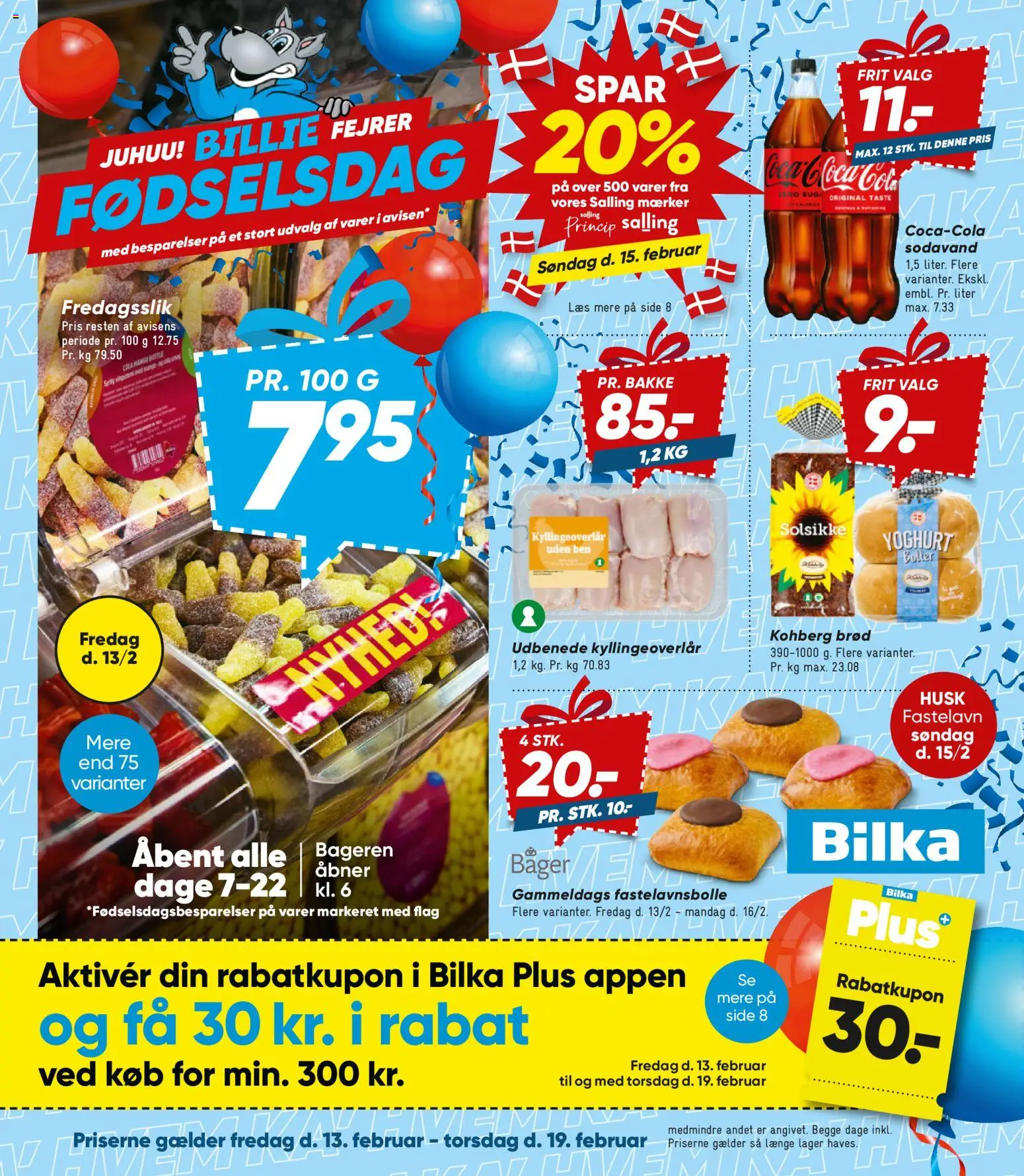 Eksempel på tilbudsavis Tilbudsavis fra butik Bilka gyldig fra 13/02/2026