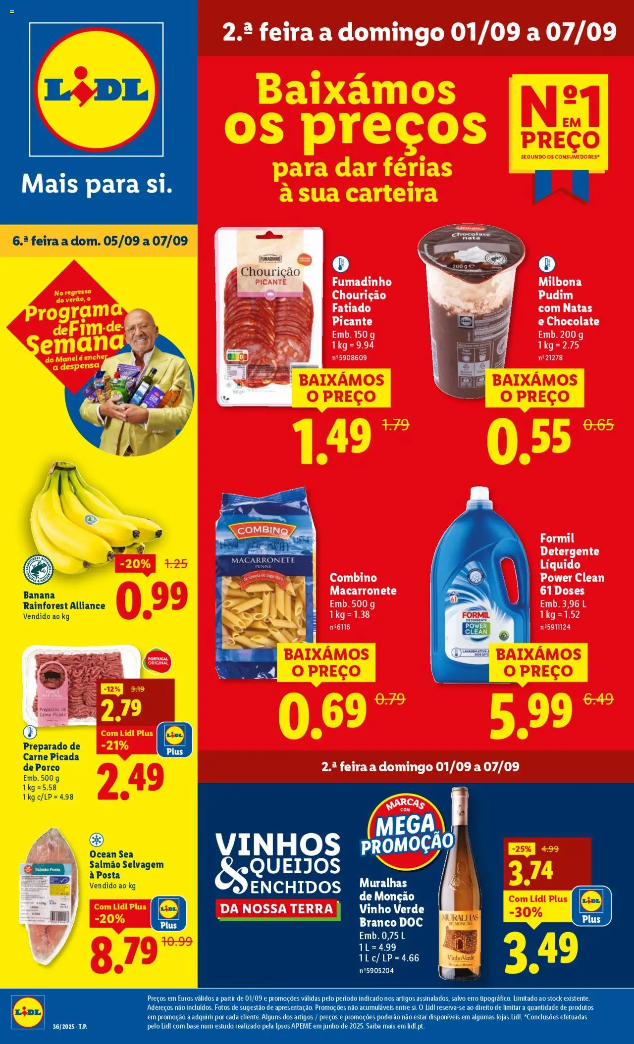 Lidl Folheto de 01/09/2025 - catálogo esta semana - página 1