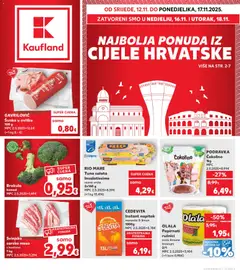 Pregled letka Karlovac trgovine Kaufland vrijedi od 12.11.2025