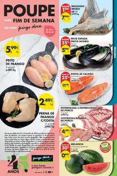 Pré-visualização do folheto da loja Pingo Doce válida a partir de 25/07/2025